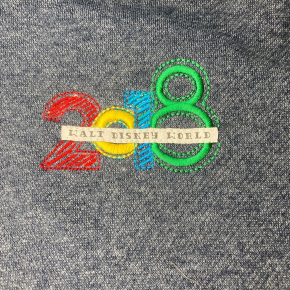Unworn Walt Disney World Embroidered Hoodie - Youth Size Large - Picture 5 of 7
